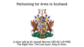 Petitioning For Arms In Scotland