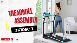 Easy Assembly Guide for Redliro Foldable Treadmill JK105C-1 | Maximize Your Space
