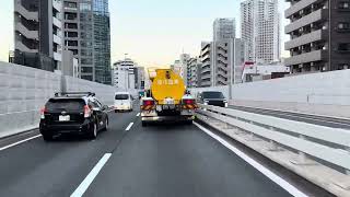 首都高の日常:東京の道路風景をお届け【25/01/28】幡ヶ谷〜平和島 Daily Scenes of the Shuto Expressway:from Hatagaya to Heiwajima