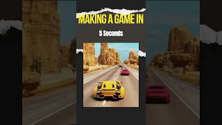 How to Make a Game in 5 Seconds! #unity3d