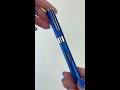 diplomat nexus fountain pen in blue chrome shorts