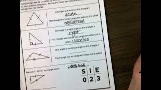 Classifying Triangles Pt 2