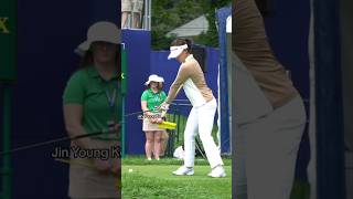 백스윙은 부드럽게 다운스윙은 파워풀한 #lpga 선수들의  #드라이버스윙 분활모음