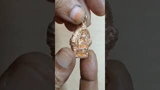 KamakshiDevi with Makarathoran Panchaloha Locket Aimpon Panchalogam Panchadathu Pendant 1inch 5grams