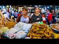 Popular Cambodian Street Food 2023, Delicious Noodles, Spring Rolls, Meat Skewers & More