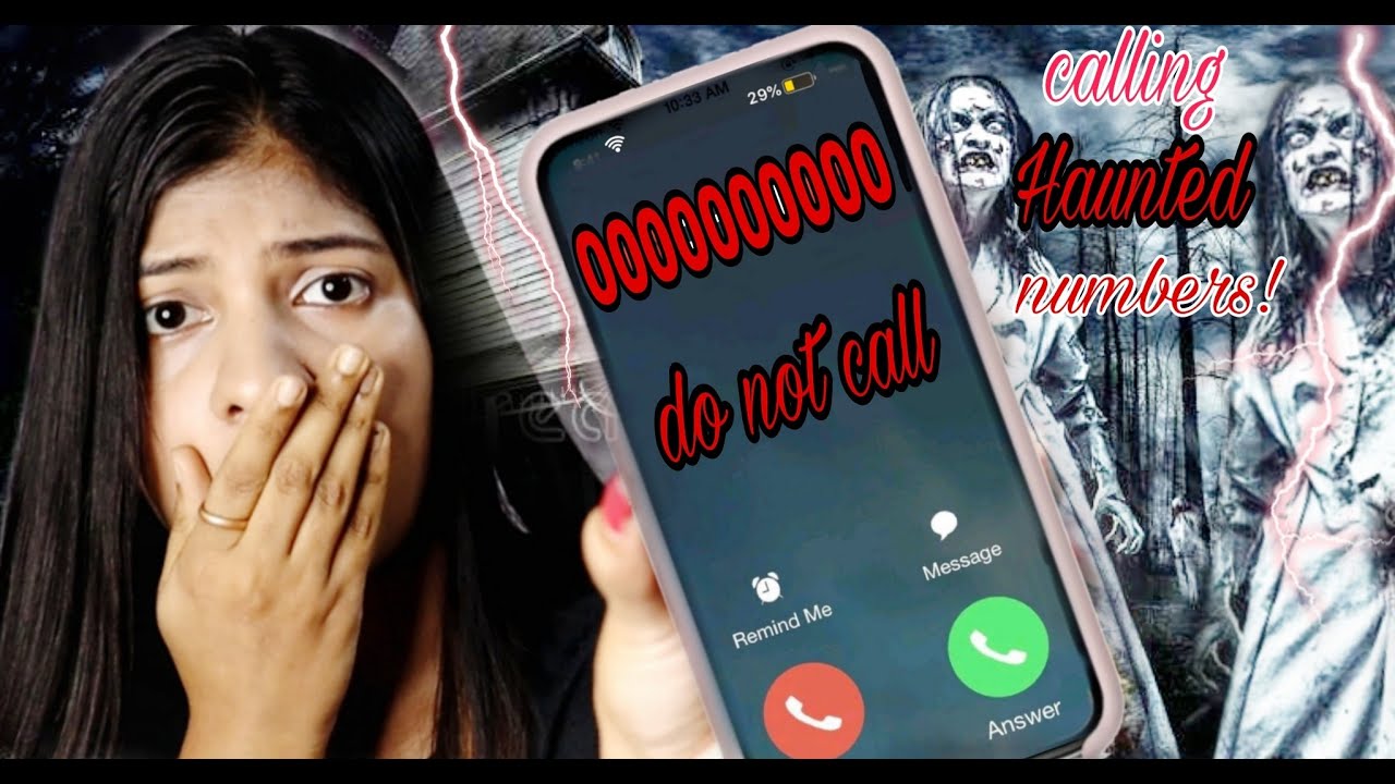 Calling *SCARY NUMBERS* You Should Never Call At 3am !! #3amchallange # ...