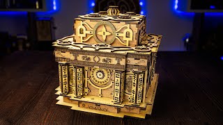 Solving the Templarion puzzle box.