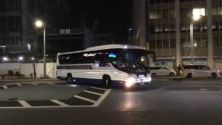 国際興業848号車「シリウス1号」東京駅八重洲南口入線