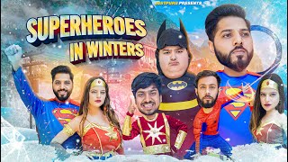 SUPERHEROES IN WINTERS || JustPuru