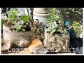 IOD DIY CEMENT OR CONCRETE GARDEN POTS WITH COTTAGE CORE THEME - Fairy Garden