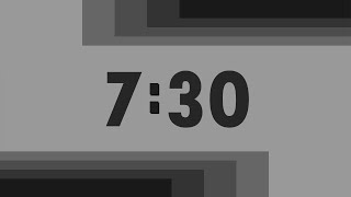 7 Minute 30 Second Timer (Basic Grey)