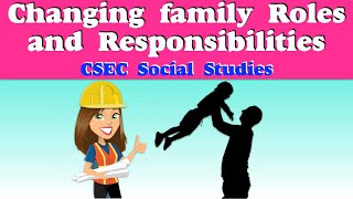 Changing Roles And Responsibilities Of Family Members : CSEC Social Studies