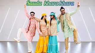 Sauda khara khara | Twirlwithjazz | sangeet choreography | good news |