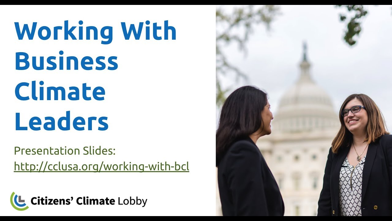 CCL Training: Working With Business Climate Leaders - YouTube