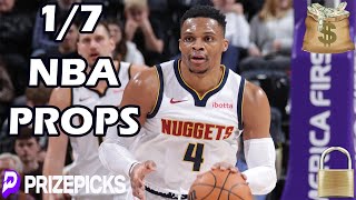 PRIZEPICKS NBA PICKS | TUESDAY 1/7/25 | NBA PLAYER PROPS PICKS | NBA PROPS \u0026 BETS TODAY