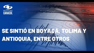 Temblor en Colombia hoy sacudió al municipio de Los Santos, Santander