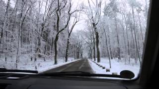 Havelchaussee Berlin Grunewald | Winterfahrt im Range Rover P38