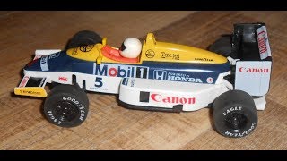 Scalextric Hornby Williams Honda FW11 F1 #5 C42 Turboflash Mansell