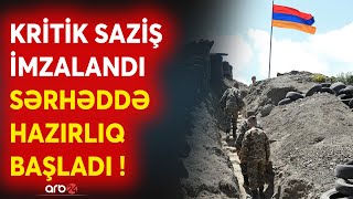 SON DƏQİQƏ! Sərhəddə DÖYÜŞ hazırlığı başladı - Ermənistan sülhdən rəsmən İMTİNA ETDİ - CANLI