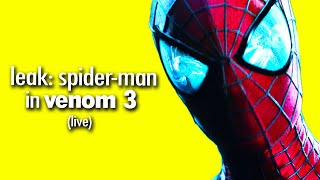 Tom Hardy LEAKS SPIDER-MAN in the VENOM VERSE! | The Spider-Talk News Show