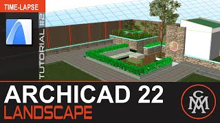 Archicad Tutorial (#02) | Landscape / Public Restroom  - part 1