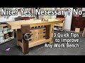 Things To Consider BEFORE Building A Roubo Workbench. Beginner and Budget Friendly Tips.