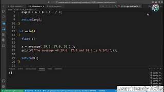 ✅ Passing Arguments to a Function in C | Function Parameters Explained