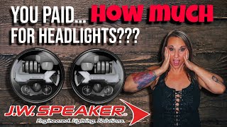 The JW Speaker Evo J3 Headlights With Trail 6 Sport Lights Might Just Be The Best Setup EVER!!