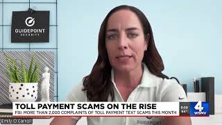 FBI reports toll scam texts plaguing phones nationwide