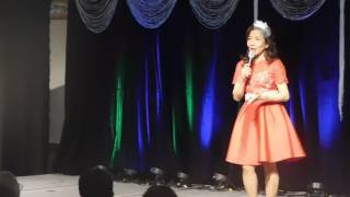 Sandy sings 'Ginza Kan Kan Musume' at JCC