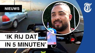Klopjacht op straatracers tussen Breda en Rotterdam