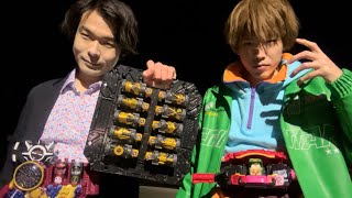 【お菓子＆破壊】仮面ライダーガヴ（ブシュエルフォーム）＆エボルト怪人態に変身してみた