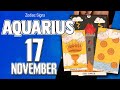 🚨𝐀 𝐃𝐀𝐍𝐆𝐄𝐑𝐎𝐔𝐒 𝐓𝐑𝐀𝐏 𝐈𝐒 𝐂𝐎𝐌𝐈𝐍𝐆 ❗𝐁𝐄𝐖𝐀𝐑𝐄❗ Aquarius ♒ Horoscope for today november 17 2024🔮horoscope Daily