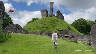 1532 Руины замка Okehampton Castle