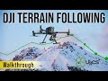 How to fly a DJI Drone Terrain Following Mission with UgCS