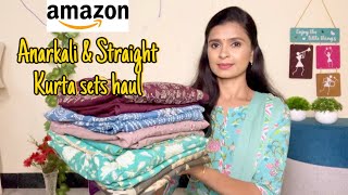 Amazon Partywear Kurta sets haul 💕Embroidered | Floral printed kurta sets@Kavithasdiary