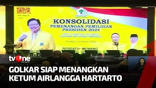 Golkar Konsolidasi Pemenangan Pilpres 2024 | Kabar Pagi tvOne