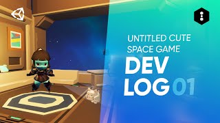 Indie Game Devlog 1 - Cute Space Game (Unity3D C# Game Development)