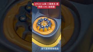 麥可倉庫機車精品 APEXX 山葉 三陽車系 通用款 CNC 油箱蓋