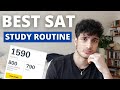 SAT MARCH BEST Study Routine For A PERFECT SCORE!