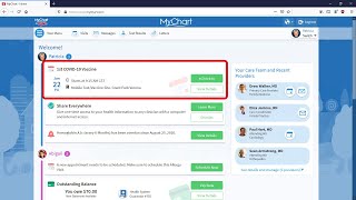 MyChart: Complete COVID-19 Vaccine E Check In (For Desktop)
