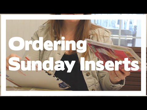 Order Sunday Paper Inserts: Coupons In Your Mailbox Order Sunday Paper Inserts: Coupons In Your Mailbox