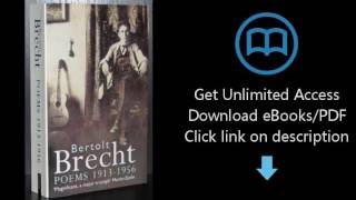 Download Bertolt Brecht: Poems, 1913-1956 (Pts.1-3) [P.D.F]