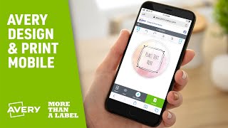 How to Print Labels from Your Phone with Avery Design \u0026 Print Online for Mobile