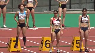 2024実業団PCG新潟 女子100m予選1〜3組