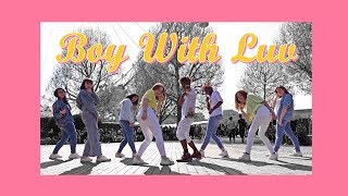 [K-POP IN PUBLIC LONDON] BTS (방탄소년단) - BOY WITH LUV (작은 것들을 위한 시) dance cover by AZIZA