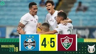 Grêmio 4 x 5 Fluminense - Narração EMOCIONANTE de GUSTAVO VILLANI