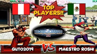 [TOP PLAYERS KOF 2002 ORIGINAL FT5] guto2019 (Per) vs Maestro R0shi (Mex) #kof2002