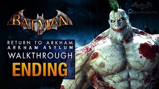 Batman: Return to Arkham Asylum Ending - Joker's Party