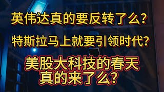 英伟达真的要反转了么？特斯拉马上要引领时代？美股大科技的春天真的来了吗？